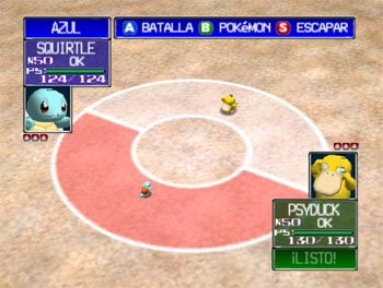 Pantallazo del juego online Pokemon Stadium (N64)
