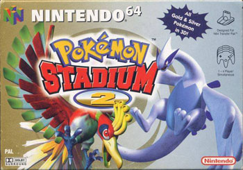Carátula del juego Pokemon Stadium 2 (N64)