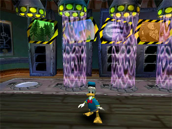 Pantallazo del juego online Disney's Donald Duck Quack Attack (N64)