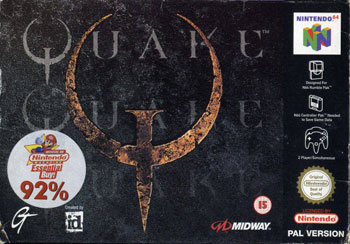 Carátula del juego Quake (N64)