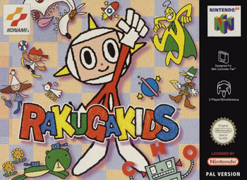 Carátula del juego Rakuga Kids (N64)