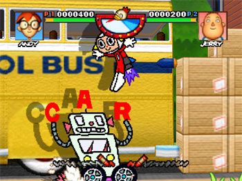 Pantallazo del juego online Rakuga Kids (N64)