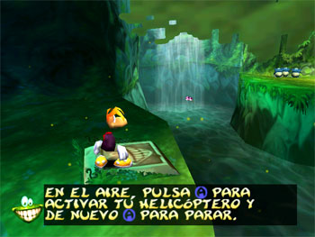 Pantallazo del juego online Rayman 2 The Great Escape (N64)