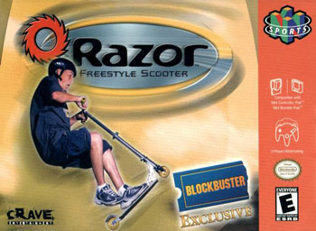 Carátula del juego Razor Freestyle Scooter (N64)