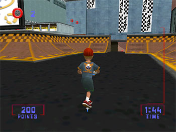 Pantallazo del juego online Razor Freestyle Scooter (N64)