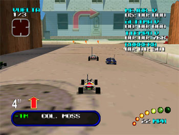 Pantallazo del juego online Re-Volt (N64)