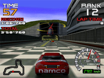 Pantallazo del juego online Ridge Racer 64 (N64)