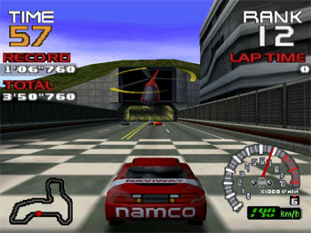 Pantallazo del juego online Ridge Racer 64 (N64)