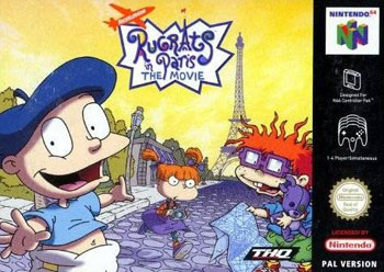 Carátula del juego Rugrats in Paris The Movie (N64)