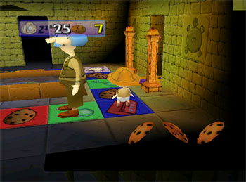 Pantallazo del juego online Rugrats Treasure Hunt (N64)