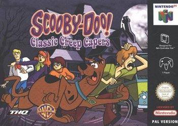 Carátula del juego Scooby-Doo Classic Creep Capers (N64)