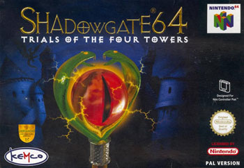 Carátula del juego Shadowgate 64 Trials of the Four Towers (N64)