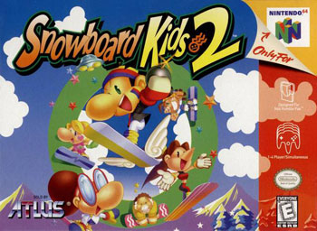 Carátula del juego Snowboard Kids 2 (N64)