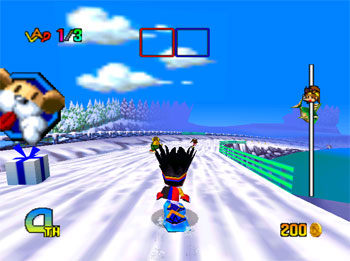 Pantallazo del juego online Snowboard Kids 2 (N64)