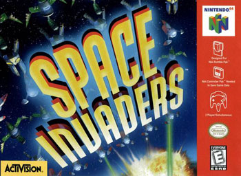 Carátula del juego Space Invaders (N64)