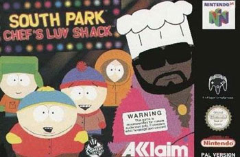 Carátula del juego South Park Chef's Luv Shack (N64)