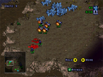 Pantallazo del juego online StarCraft 64 (N64)
