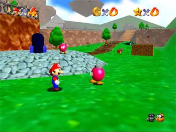 Imagen de la descarga de Super Mario 64