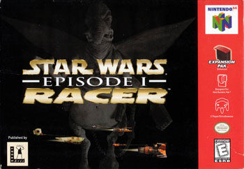 Carátula del juego Star Wars Episode I Racer (N64)