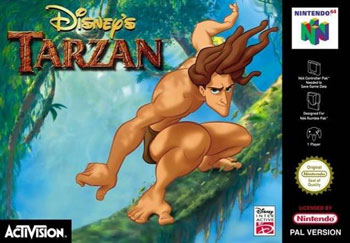 Carátula del juego Disney's Tarzan (N64)