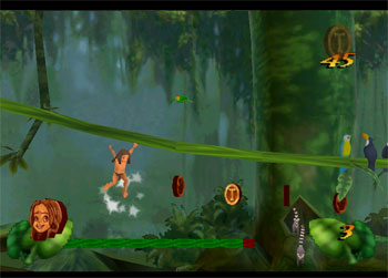 Pantallazo del juego online Disney's Tarzan (N64)