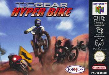Carátula del juego Top Gear Hyper-Bike (N64)