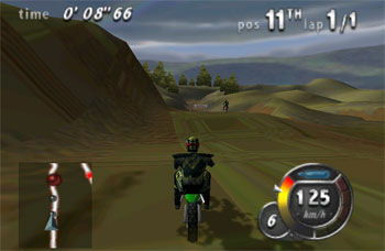 Pantallazo del juego online Top Gear Hyper-Bike (N64)