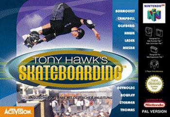 Carátula del juego Tony Hawk's Pro Skater (N64)