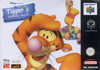 Carátula del juego Tigger's Honey Hunt (N64)