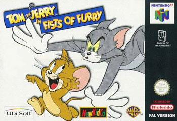Carátula del juego Tom and Jerry in Fists of Furry (N64)