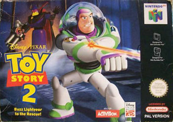 Carátula del juego Toy Story 2 Buzz Lightyear to the Rescue (N64)