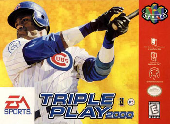Carátula del juego Triple Play 2000 (N64)
