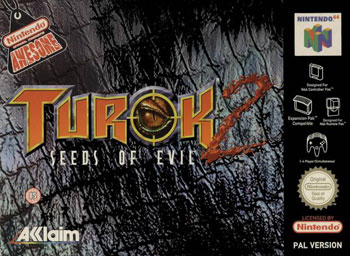 Carátula del juego Turok 2 Seeds of Evil (N64)