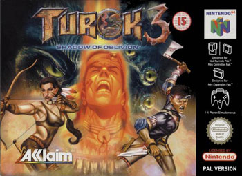 Carátula del juego Turok 3 Shadow of Oblivion (N64)