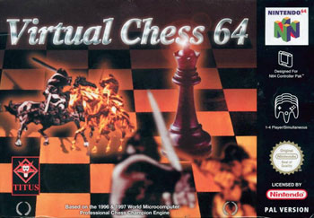Carátula del juego Virtual Chess 64 (N64)