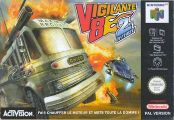 Carátula del juego Vigilante 8 2nd Offense (N64)