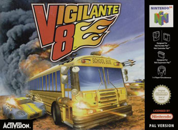 Carátula del juego Vigilante 8 (N64)