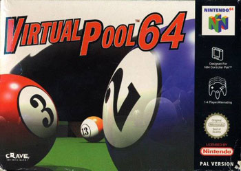 Carátula del juego Virtual Pool 64 (N64)