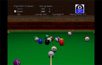 Pantallazo del juego online Virtual Pool 64 (N64)