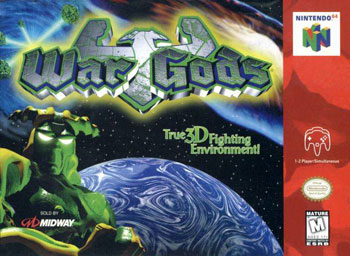 Carátula del juego War Gods (N64)