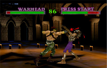 Pantallazo del juego online War Gods (N64)