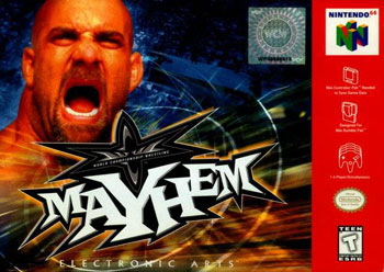 Carátula del juego WCW Mayhem (N64)