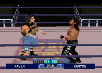 Pantallazo del juego online WCW Mayhem (N64)