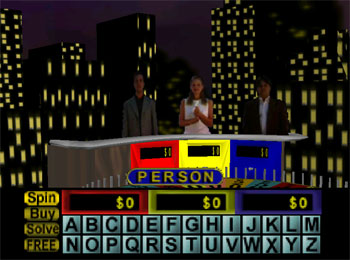 Pantallazo del juego online Wheel of Fortune (N64)