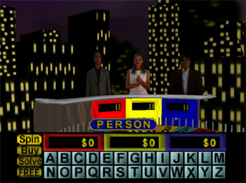 Pantallazo del juego online Wheel of Fortune (N64)