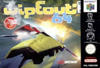Carátula del juego Wipeout 64 (N64)