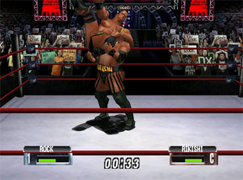 Pantallazo del juego online WWF No Mercy (N64)