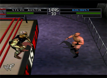 Pantallazo del juego online WWF War Zone (N64)