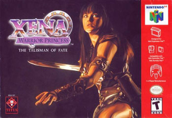 Carátula del juego Xena Warrior Princess - The Talisman of Fate (N64)