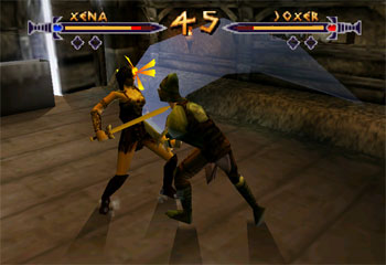 Pantallazo del juego online Xena Warrior Princess - The Talisman of Fate (N64)